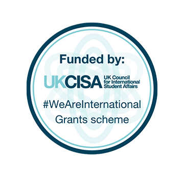 UKCISA logo - stating that the project was funded by UKCISA